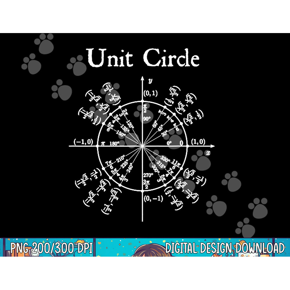 Nerdy Unit Circle Trigonometry Calculus Math Teacher Geek png, sublimation copy.jpg