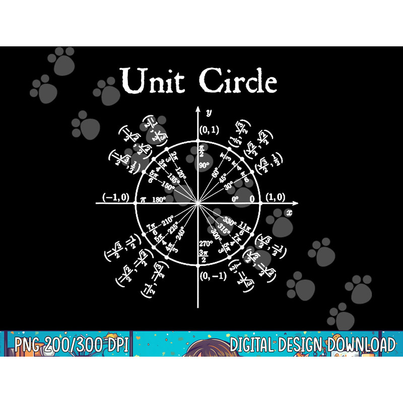 Nerdy Unit Circle Trigonometry Calculus Math Teacher Geek png, sublimation copy.jpg