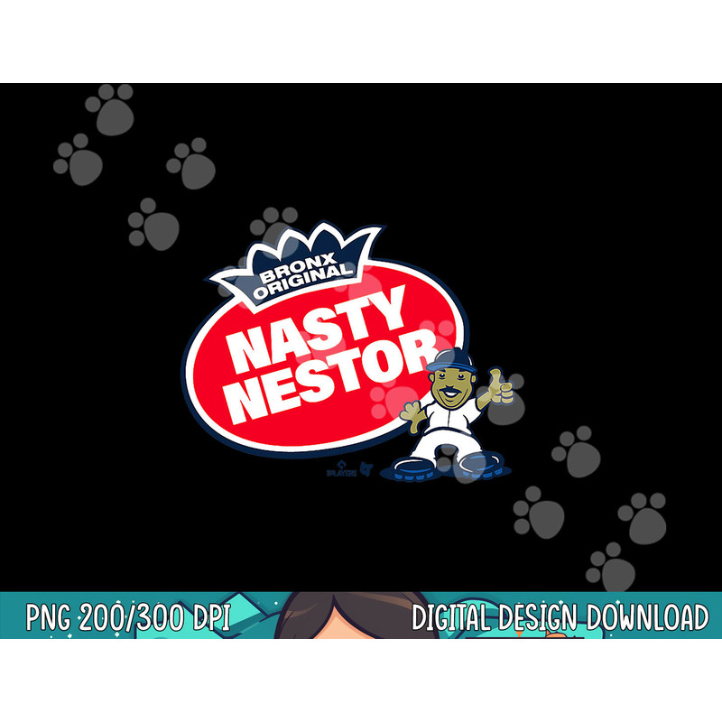 Nestor Cortes - Nasty Nestor Bronx Original - NY Baseball png, sublimation.jpg