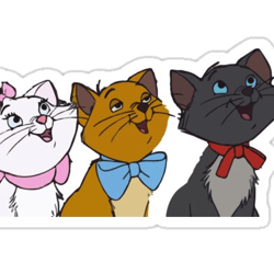 sticker ready png, aristocats png, marie png, cat png, marie music eiffel tower, cats tumbler png digital download