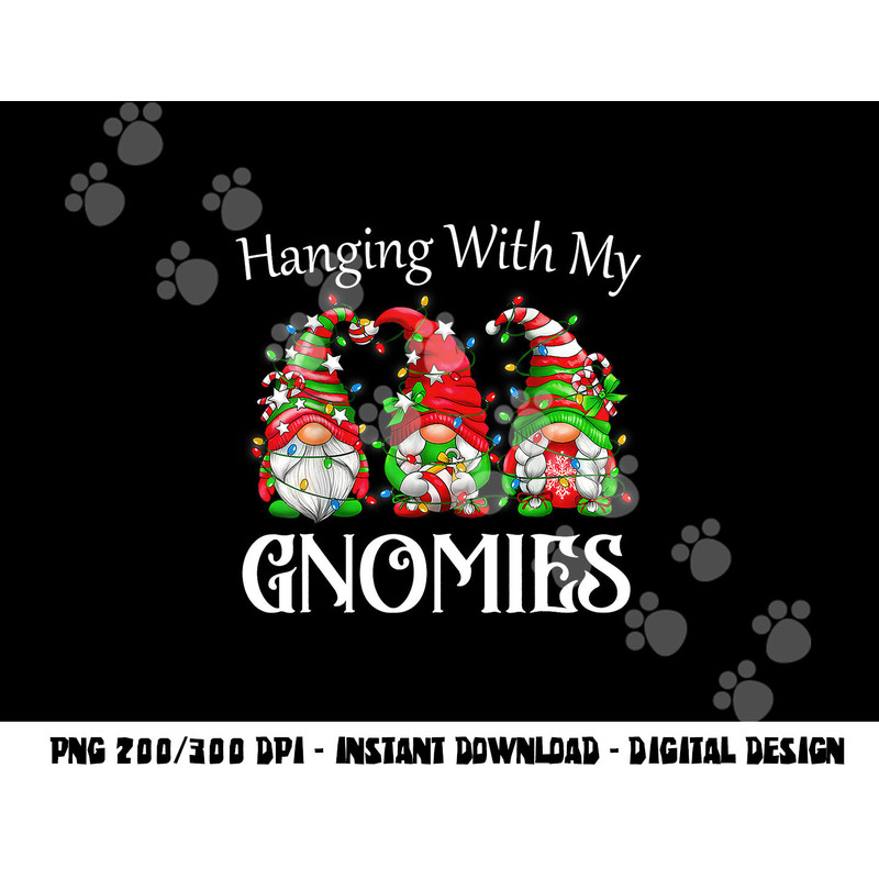 Funny Christmas Gnome Hanging With My Gnomies Family Pajamas png, sublimation copy.jpg