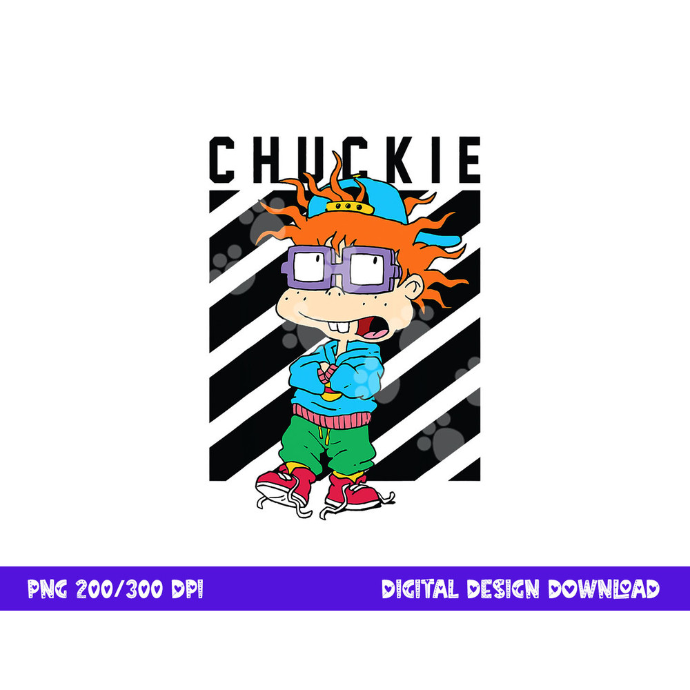 Black Taping Cool Chuckie With Baseball Hat png, sublimation copy.jpg