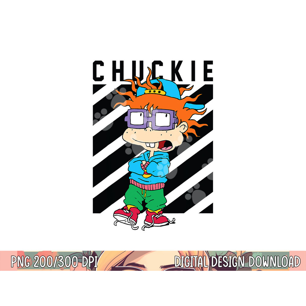 Black Taping Cool Chuckie With Baseball Hat png, sublimation copy.jpg