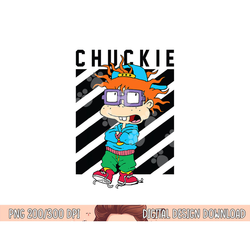 Black Taping Cool Chuckie With Baseball Hat png, sublimation copy.jpg