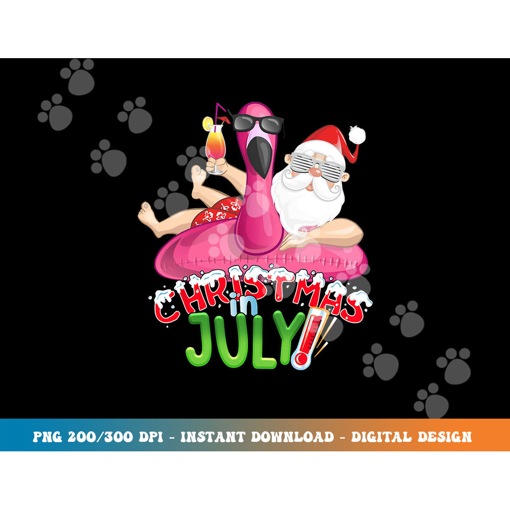 Funny Christmas In July Shirt Summer Flamingo Float Xmas png, sublimation copy.jpg