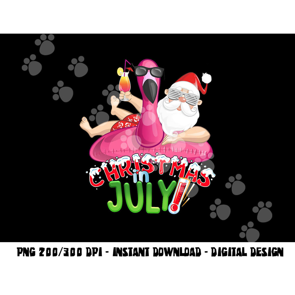 Funny Christmas In July Shirt Summer Flamingo Float Xmas png, sublimation copy.jpg