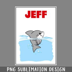 jeff the landshark jaws parody png download