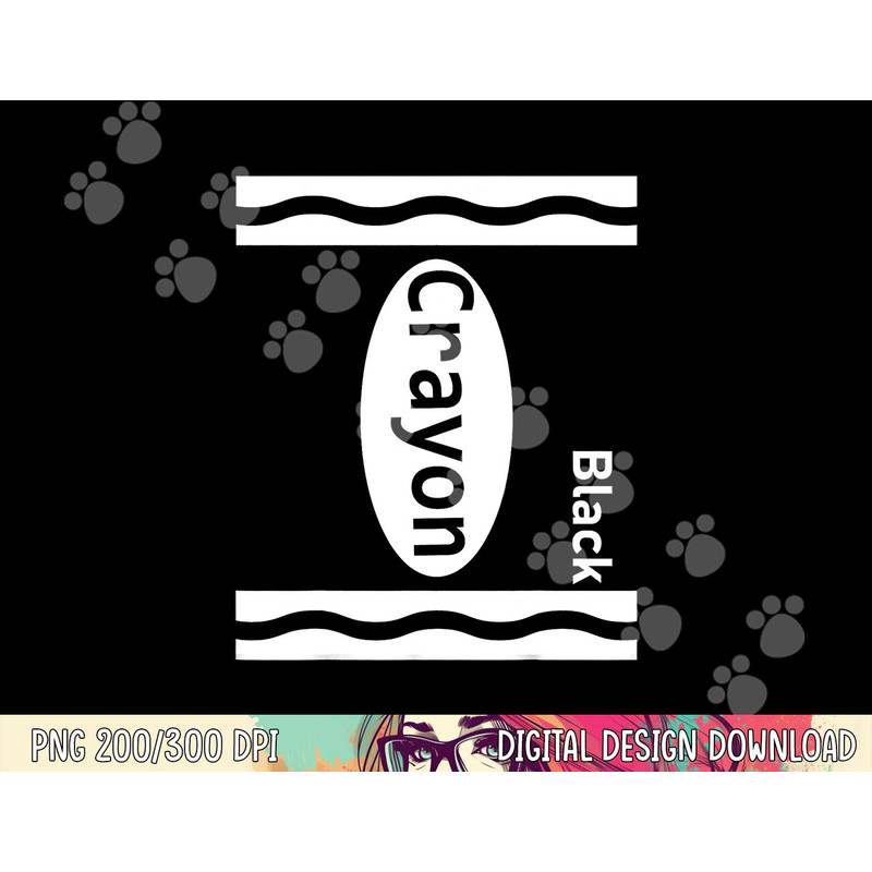 Black-Crayon Halloween-Costumes 2020 Kids Boys Girls Women png,sublimation copy.jpg