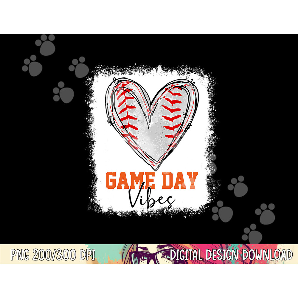Bleached Baseball Game Day Vibes Baseball Mom Game Day png, sublimation copy.jpg