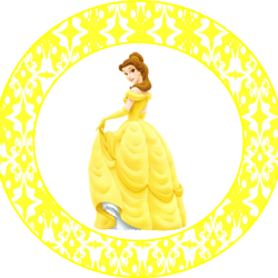 cupcake topper png, beauty and the beast png, beauty png, belle princess png, disney beauty png, digital download
