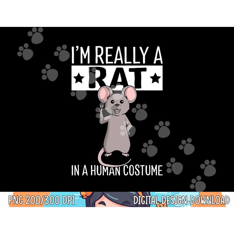 I m Really A Rat In A Human Costume Halloween Funny png, sublimation copy.jpg