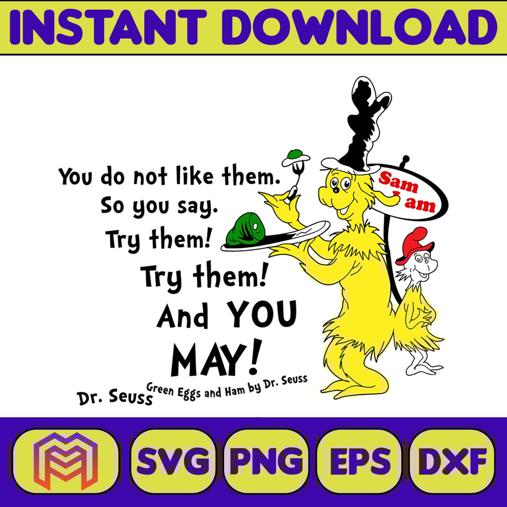 Dr Seuss Svg Layered Item, Dr. Seuss Quotes Cat In The Hat Svg Clipart, Cricut, Digital Vector Cut File, Cat And The Hat (218).jpg