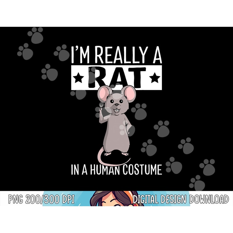 I m Really A Rat In A Human Costume Halloween Funny png, sublimation copy.jpg