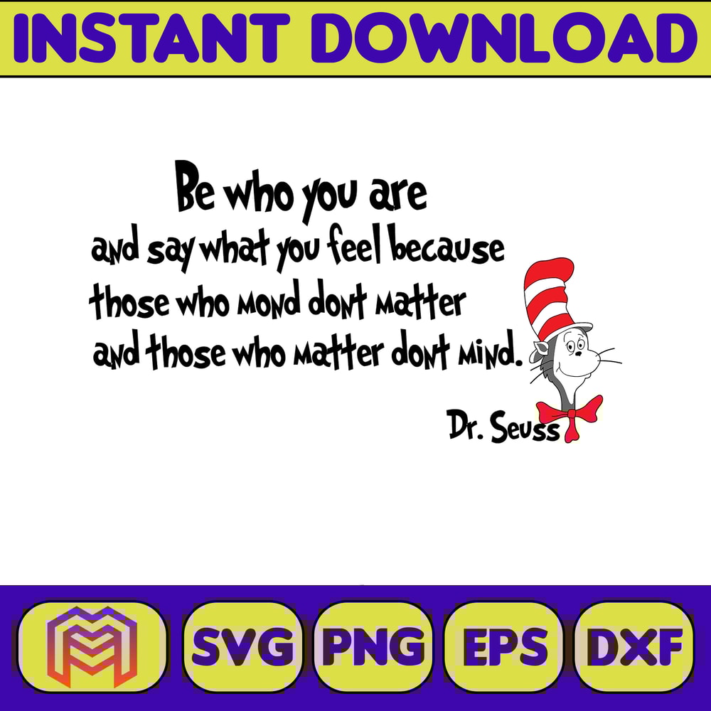 Dr Seuss Svg Layered Item, Dr. Seuss Quotes Cat In The Hat Svg Clipart, Cricut, Digital Vector Cut File, Cat And The Hat (227).jpg