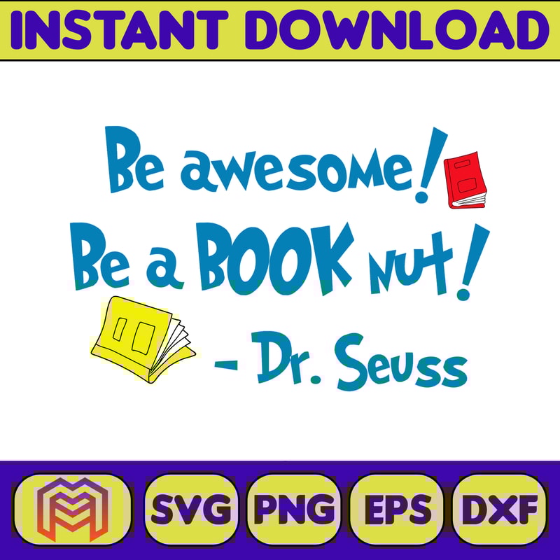 Dr Seuss Svg Layered Item, Dr. Seuss Quotes Cat In The Hat Svg Clipart, Cricut, Digital Vector Cut File, Cat And The Hat (232).jpg