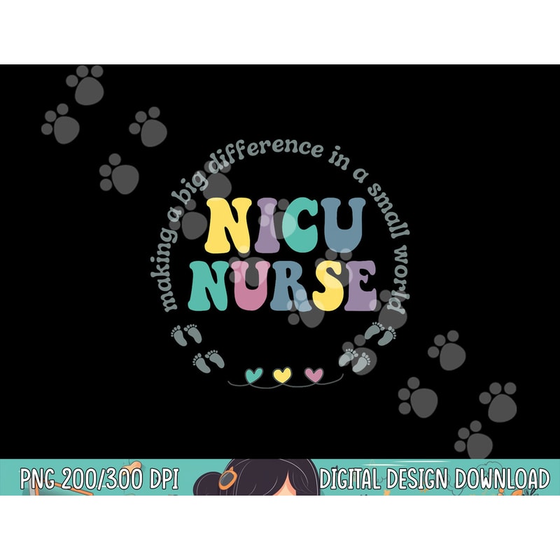 NICU Nurse Neonatal ICU Nurse Infant Care Specialist Newborn png, sublimation copy.jpg