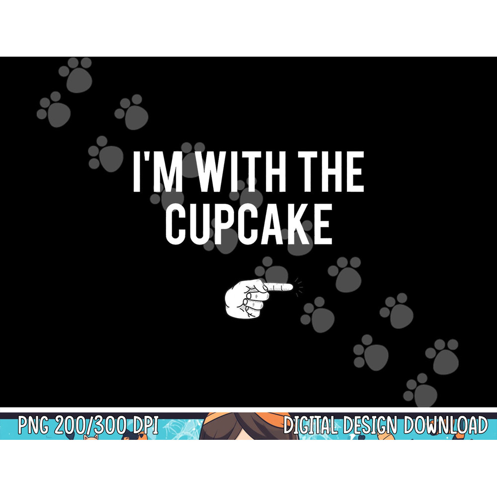 I m With The Cupcake Halloween Costume Funny Couples png, sublimation copy.jpg