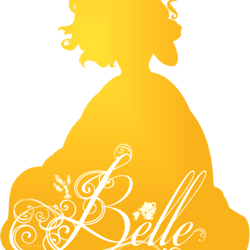 belle silhouette png, beauty and the beast png, beauty png, belle princess png, disney beauty png, digital download