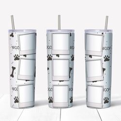 grey woof design 20oz / 30oz tumbler png, full tumbler wrap ,grey woof tumbler wrap,png file instant download