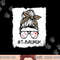 Bleached T Ball Baseball Mom Life Leopard Messy Bun Game Day png, sublimation copy.jpg