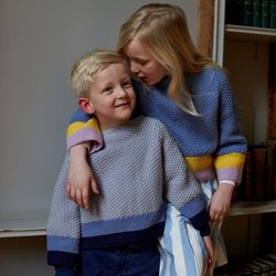 Knitting  Patterns  Baby Clothes Drew Jumper - Free Knitting Pattern for Kids in MillaMia Naturally Soft Merino Download