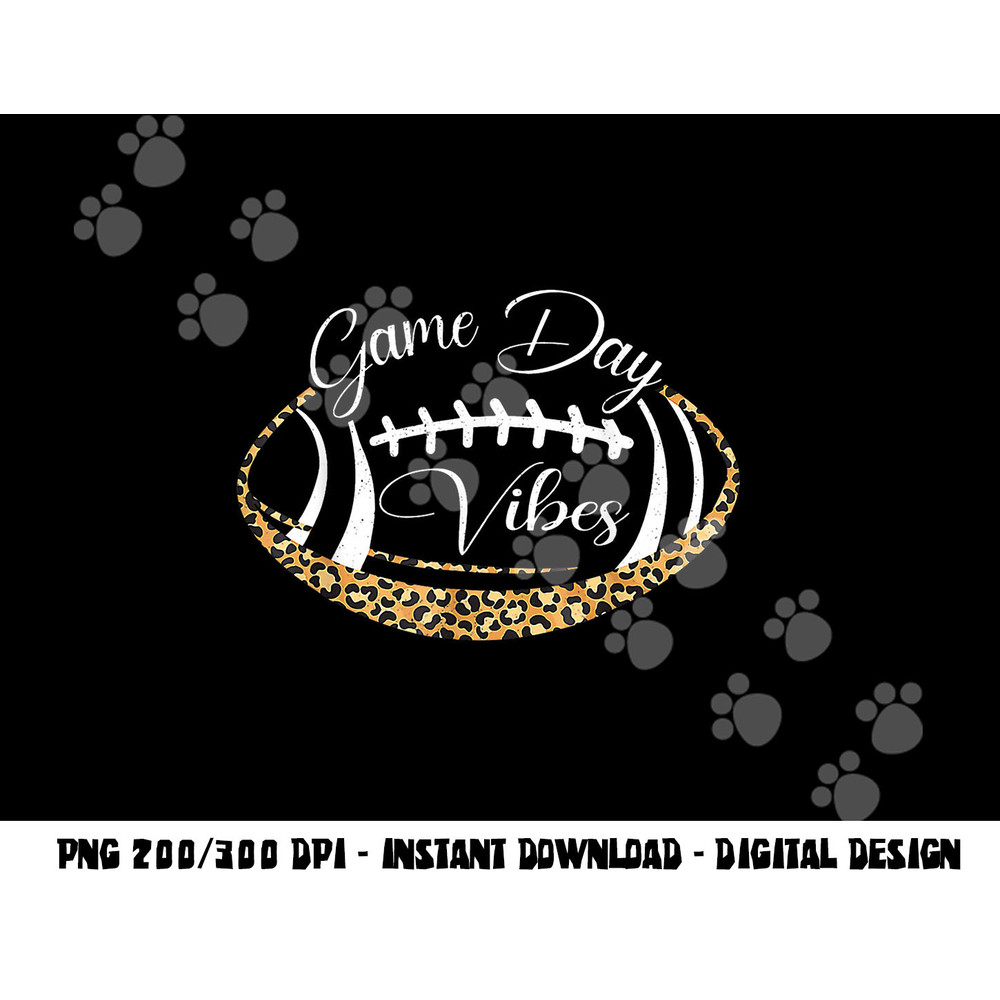 Funny Football Game Day Vibes Football Mom Leopard Women png, sublimation copy.jpg