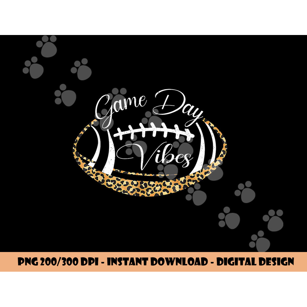 Funny Football Game Day Vibes Football Mom Leopard Women png, sublimation copy.jpg