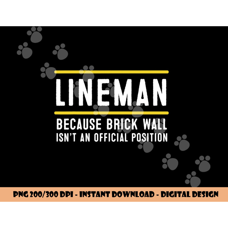 Funny Football Lineman Tshirt - Brick Wall copy.jpg