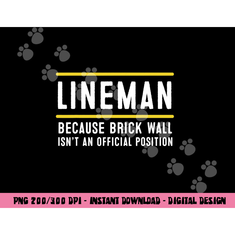Funny Football Lineman Tshirt - Brick Wall copy.jpg