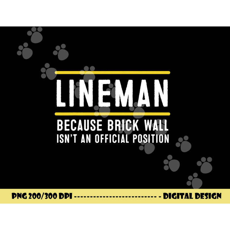 Funny Football Lineman Tshirt - Brick Wall copy.jpg