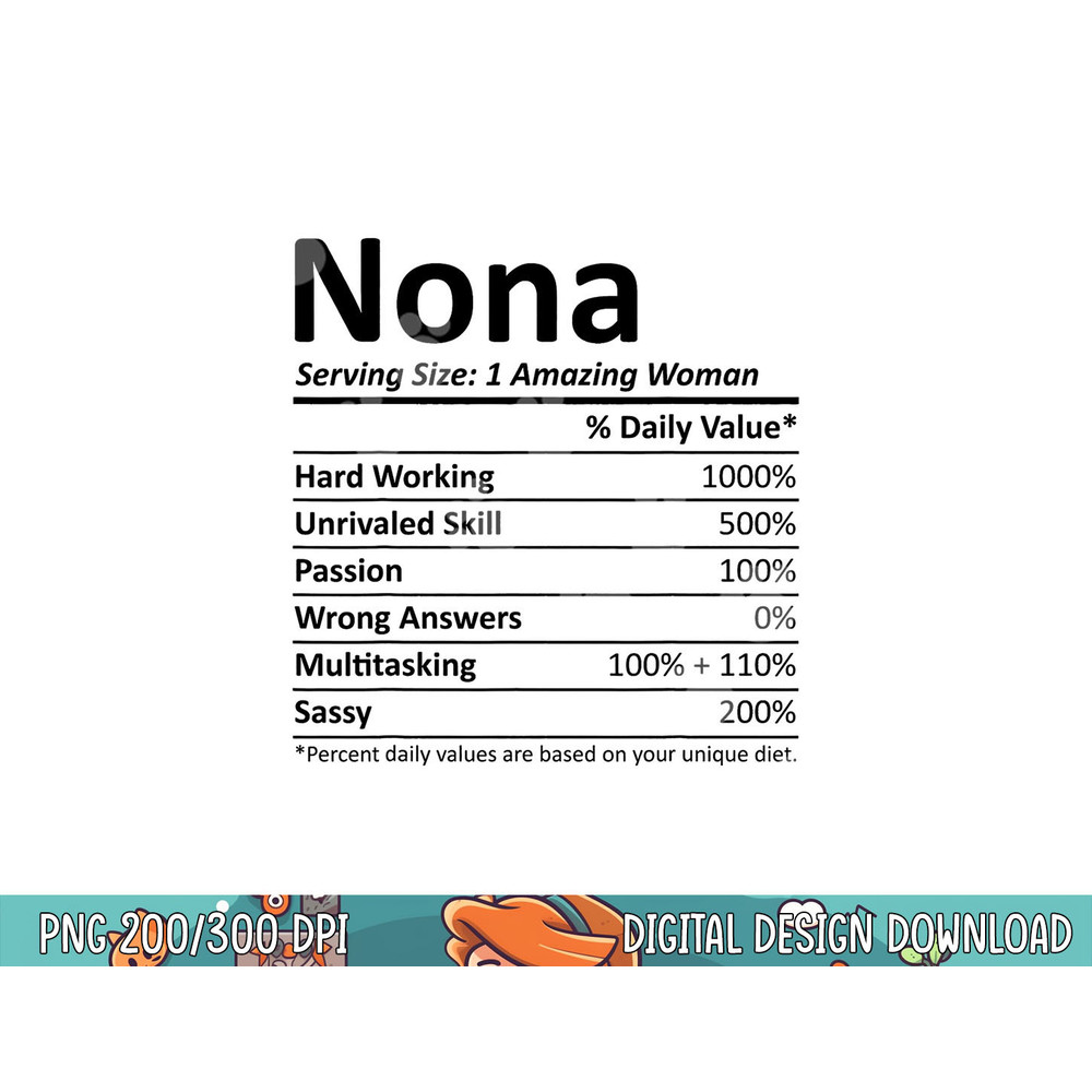 NONA Nutrition Personalized Name Funny Christmas Gift Idea png, sublimation.jpg