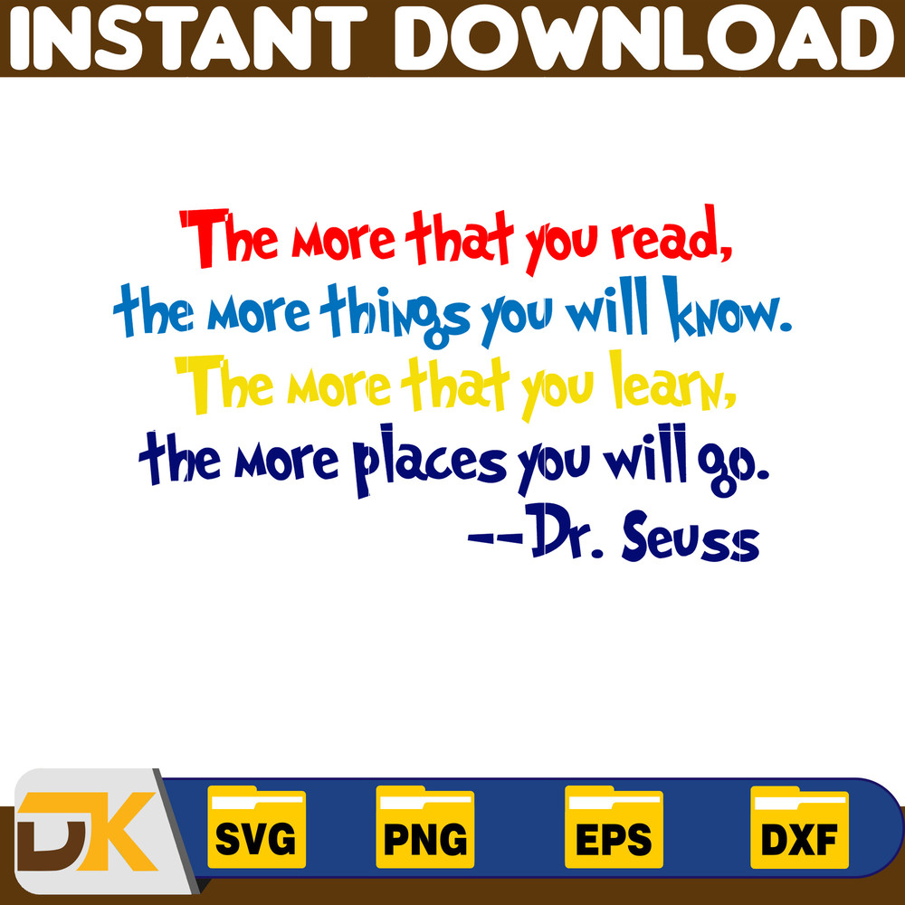 Dr Seuss Svg Layered Item, Dr. Seuss Quotes Cat In The Hat Svg Clipart, Cricut, Digital Vector Cut File, Cat And The Hat (272).jpg