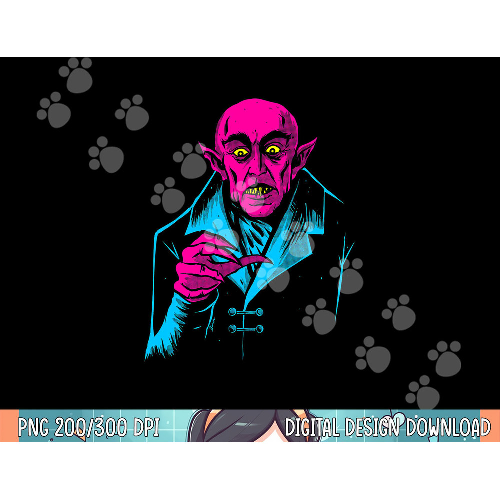 Nosferatu Halloween Vampire Classic Horror png, sublimation Dracula.jpg