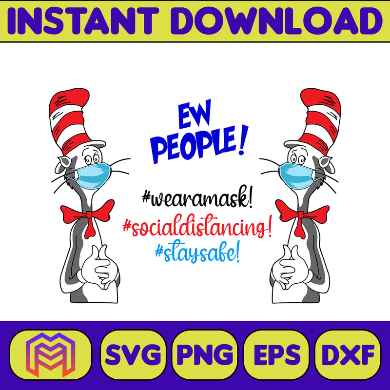 Dr Seuss Svg Layered Item, Dr. Seuss Quotes Cat In The Hat Svg Clipart, Cricut, Digital Vector Cut File, Cat And The Hat (338).jpg