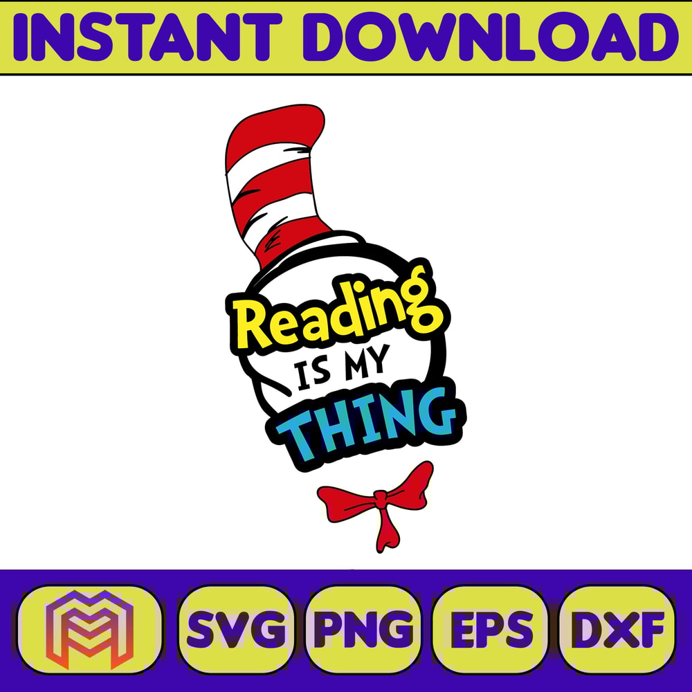 Dr Seuss Svg Layered Item, Dr. Seuss Quotes Cat In The Hat Svg Clipart, Cricut, Digital Vector Cut File, Cat And The Hat (339).jpg