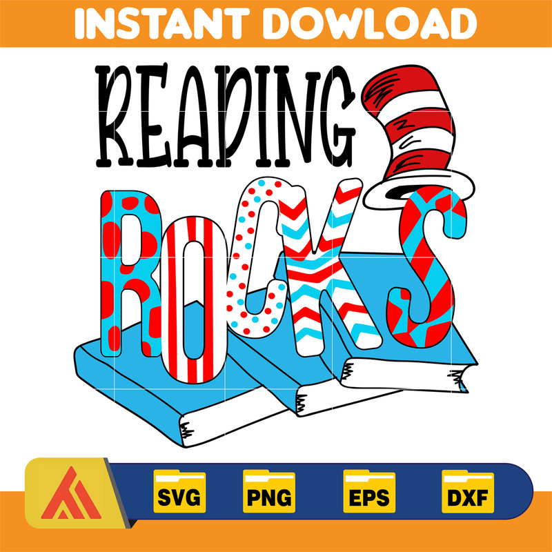 Dr Seuss Svg Layered Item, Dr. Seuss Quotes Cat In The Hat Svg Clipart, Cricut, Digital Vector Cut File, Cat And The Hat (345).jpg