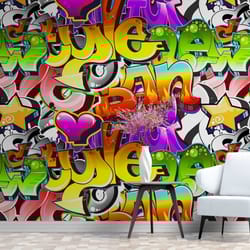 graffiti mural wallpaper urban background