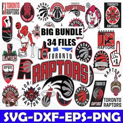 bundle 34 files toronto raptors basketball team svg, toronto raptors svg, nba teams svg, nba svg, png, dxf, eps, instant