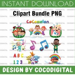 cocomelon  png, cocomelon family png, cocomelon party family matching, cocomelon bundle png, watermelon sublimation prin
