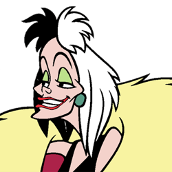 cruella png, evil queen png, wicked queen png, snow white evil queen png, villains characters png, instant download