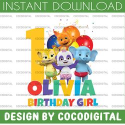 personalized name and ages birthday png word party iron on transfer png, birthday party iron on png, word party family b