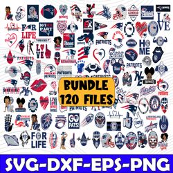Bundle 120 New England Patriots Football Team Svg, New England Patriots svg, NFL Teams svg, NFL Svg, Png, Dxf, Eps, Inst