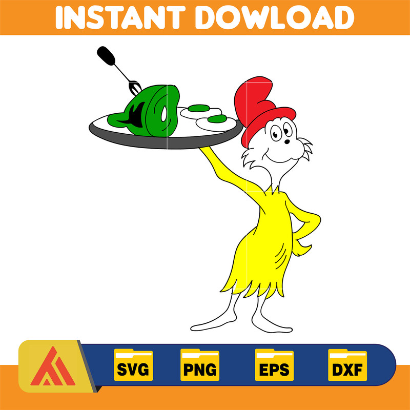 Dr Seuss Svg Layered Item, Dr. Seuss Quotes Cat In The Hat Svg Clipart, Cricut, Digital Vector Cut File, Cat And The Hat (404).jpg