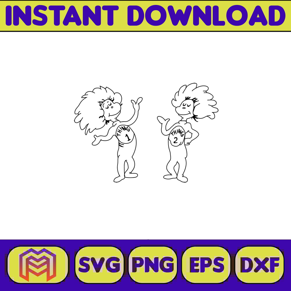 Dr Seuss Svg Layered Item, Dr. Seuss Quotes Cat In The Hat Svg Clipart, Cricut, Digital Vector Cut File, Cat And The Hat (484).jpg