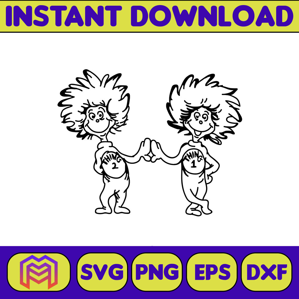 Dr Seuss Svg Layered Item, Dr. Seuss Quotes Cat In The Hat Svg Clipart, Cricut, Digital Vector Cut File, Cat And The Hat (491).jpg