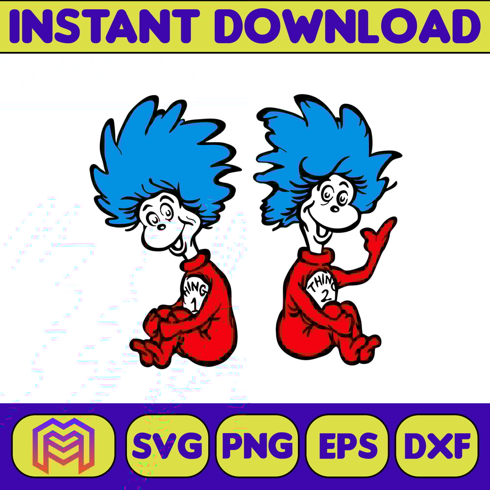 Dr Seuss Svg Layered Item, Dr. Seuss Quotes Cat In The Hat Svg Clipart, Cricut, Digital Vector Cut File, Cat And The Hat (494).jpg