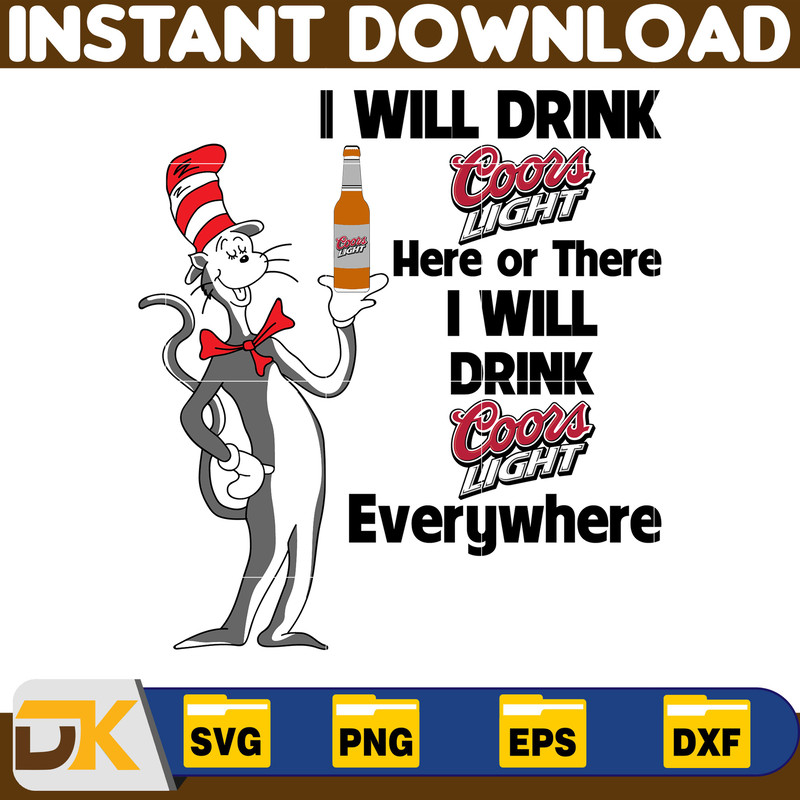 Dr Seuss Svg Layered Item, Dr. Seuss Quotes Cat In The Hat Svg Clipart, Cricut, Digital Vector Cut File, Cat And The Hat (351).jpg