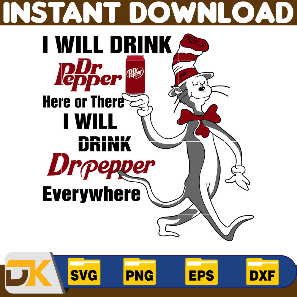 Dr Seuss Svg Layered Item, Dr. Seuss Quotes Cat In The Hat Svg Clipart, Cricut, Digital Vector Cut File, Cat And The Hat (353).jpg