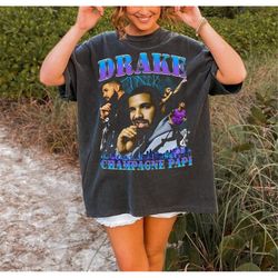 drake vintage tshirt, drake champagne papi 90s shirt, drake shirt, drake merch, drake rap shirt, drake take care shirt,