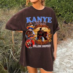 vintage kanye west college dropout tee, kanye west shirt, vintage kanye west 90's shirt, kanye west bear t-shirt, reaper